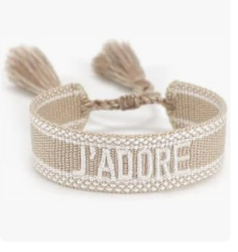 Bracelet j’adore